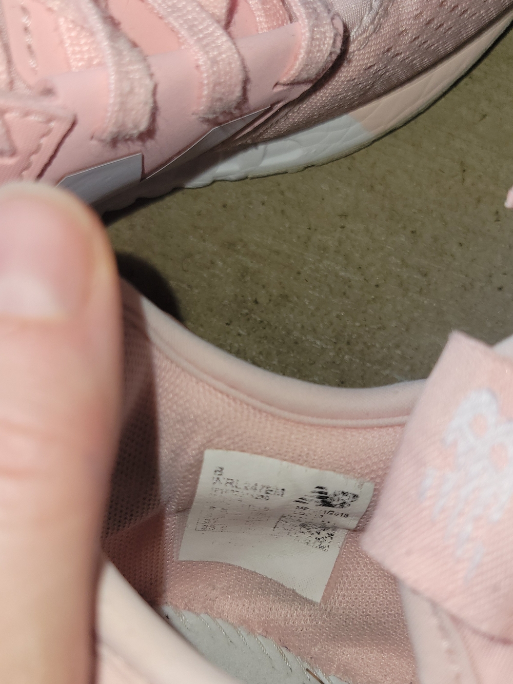 New Balance 247 REVlite Blush Pink Sneakers Women's Size 6.5 Athletic Shoes - Picture 9 of 9